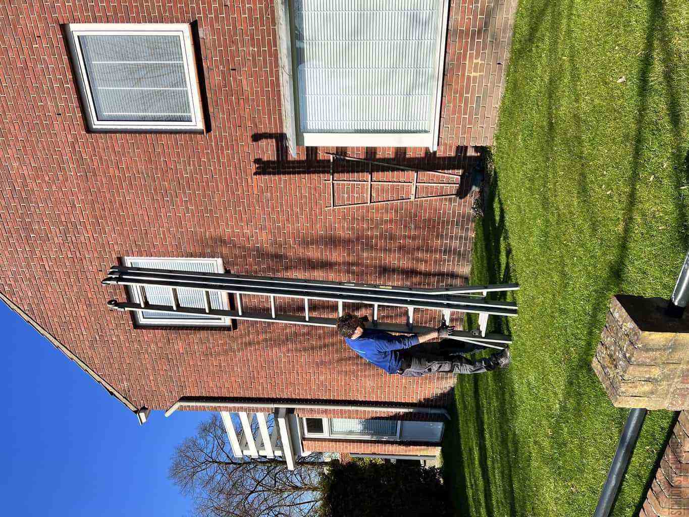 Goirle schoorsteenveger huis ladder